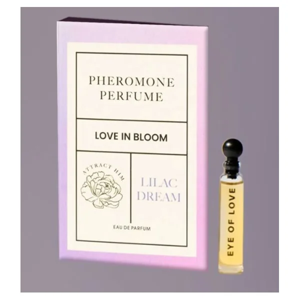 TANGA PANTY 2PK LILAC/BLACK W/ LILAC DREAM PHEROMONE S/M