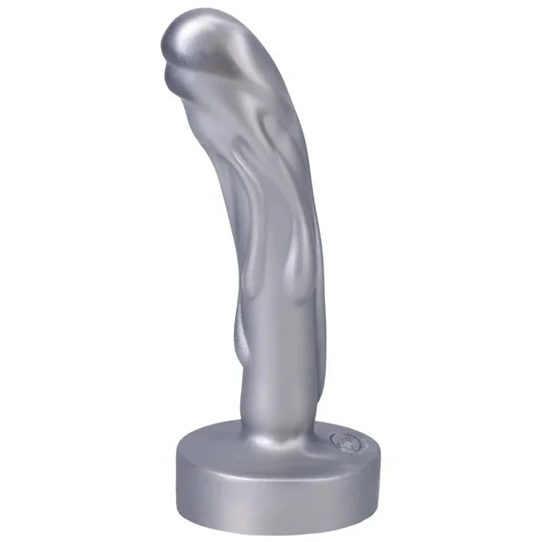 Tantus Mini Magma Dildo, 4./5″/11cm, Silver