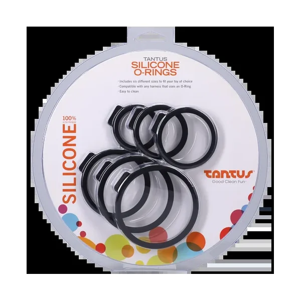Tantus Silicone O-Ring Harness Set