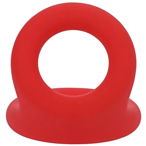 Tantus Uplift Silicone Cock Ring, Crimson
