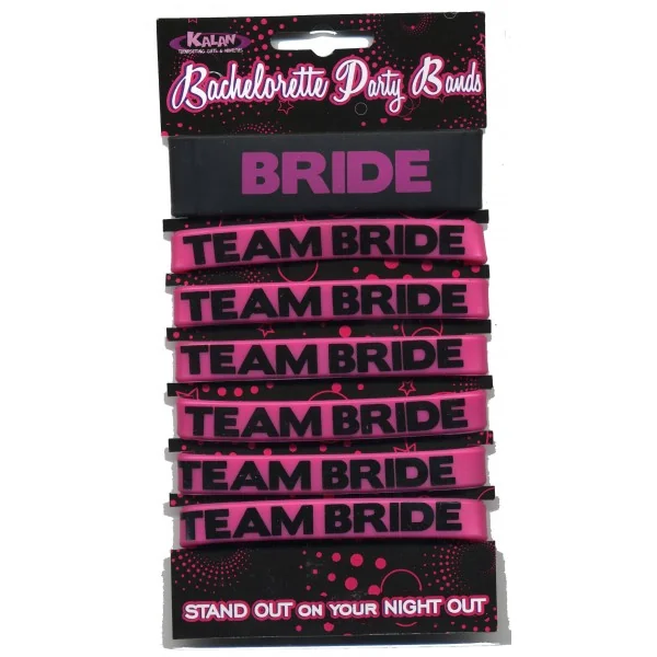 TEAM BRIDE PARTY BANDS