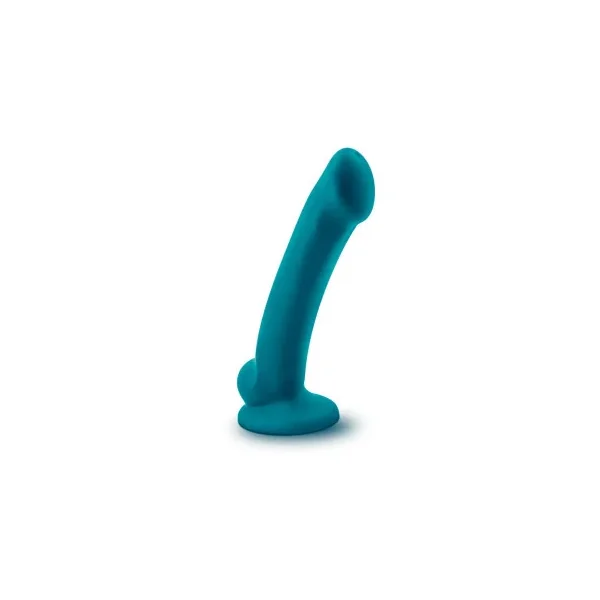 Temptasia Reina 7 in. Silicone Dildo, 5.0 Inch Insertable, 1.25 Inch Max Width, Teal