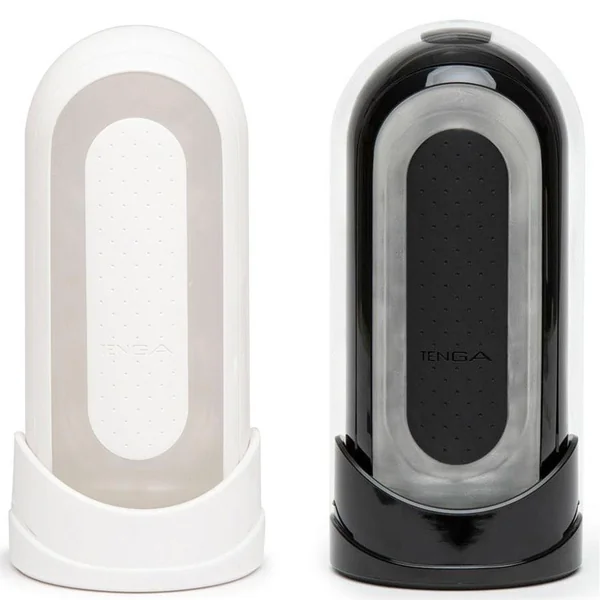 Tenga Flip Zero 0 | Reusable Realistic Male Masturbator Black/White