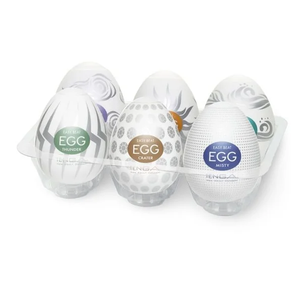 TENGA - MASTURBATOR EGG MODEL II PACK 6 UNITS