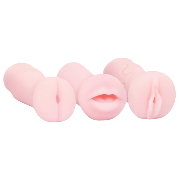 THE 9’S POCKET PINK MINI MASTURBATOR TRIO