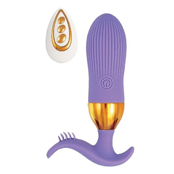The Beat Magic Tickler Rechargeable Silicone Plug – Purple