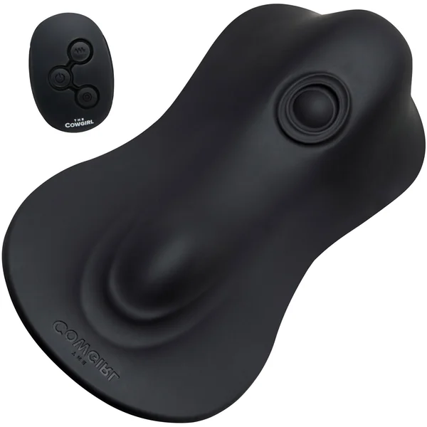 The Cowgirl Rodeo Rumbler Rideable Vibrating, Tapping Sex Machine With Remote