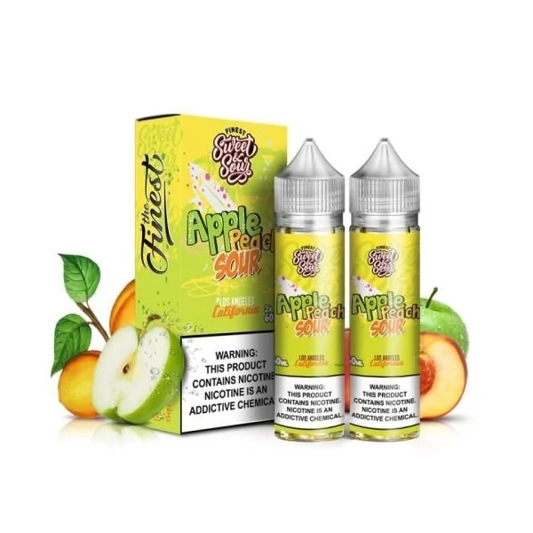 The Finest 2pc Candy Edition Apple Peach Rings 3mg