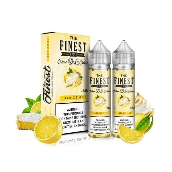 The Finest 2pc Creme Edition Lemon Custard 6mg