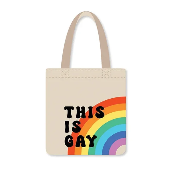 This Is Gay Rainbow Reusable Tote – Multi Color