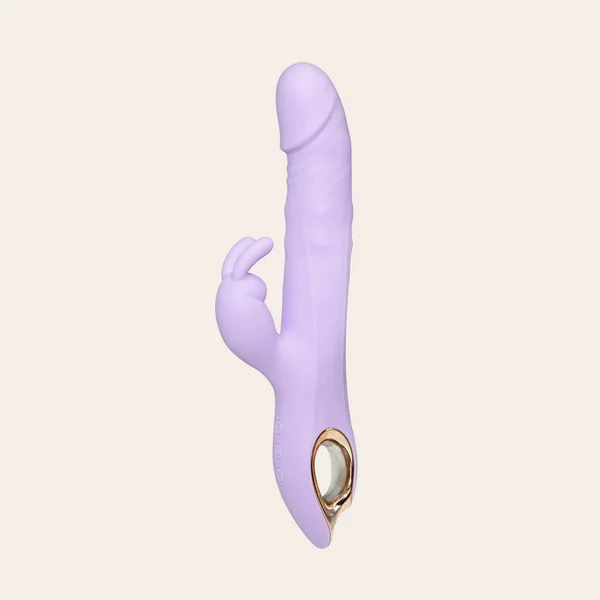 Thrusting Rabbit Vibrator with Rolling Beads
