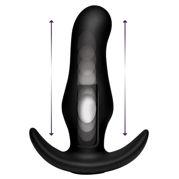 Thump It Curved Silicone Butt Plug