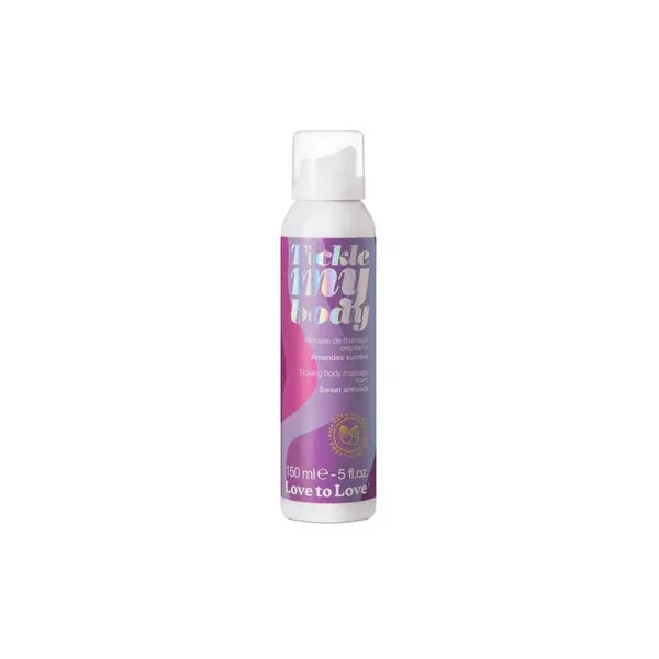 Tickle my Body Massage Foam Sweet Almonds by Love to Love