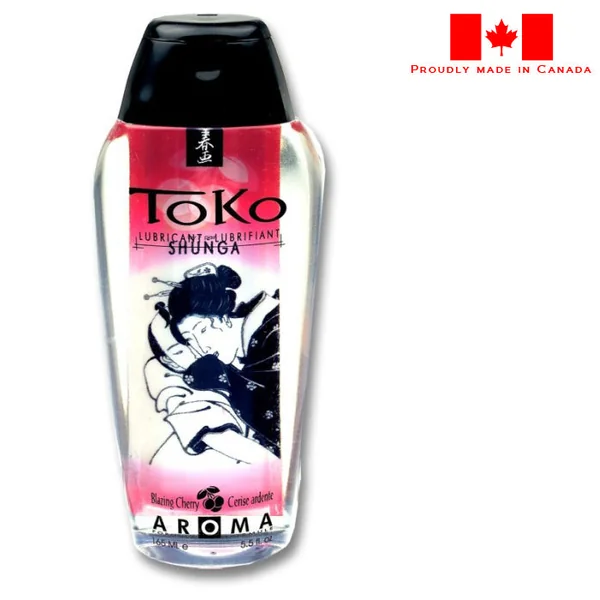 Toko Blazing Cherry Flavored Lubricant by Shunga