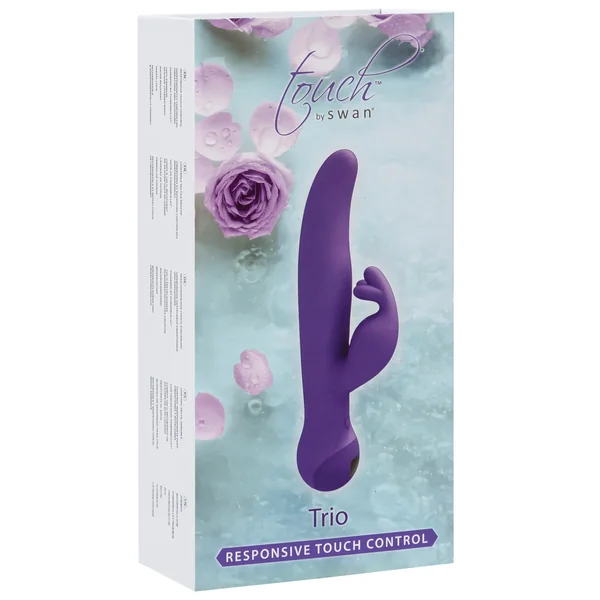 Touch By Swan Trio Clitoral Vibrator - Purple