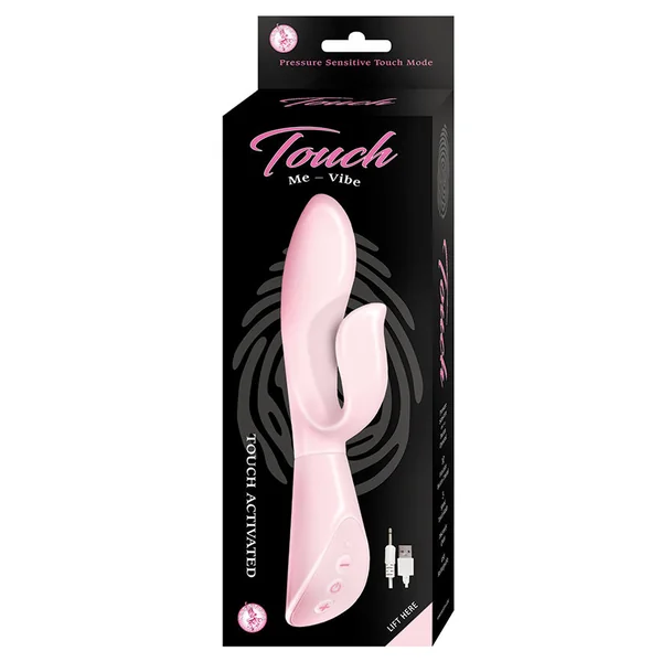 Touch Me Vibe Rabbit Vibrator - Pink