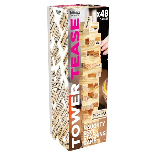 Tower Tease Naughty Sexy Stacking Game by Hott Products
