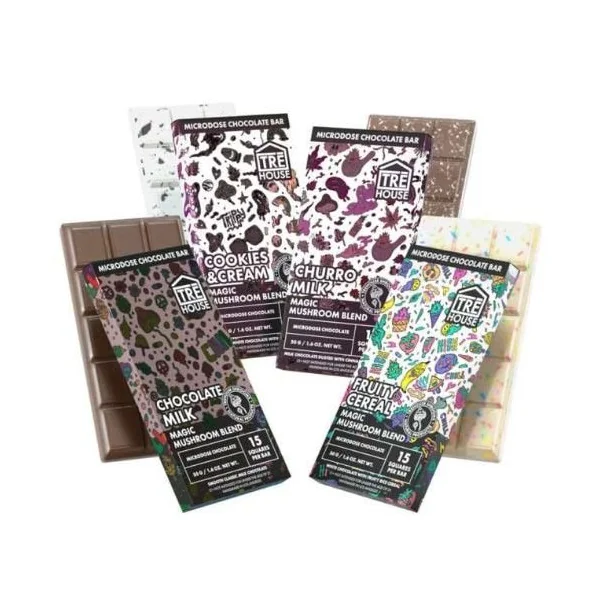 TRE House Magic Mushroom Chocolate Bar Peanut Butter