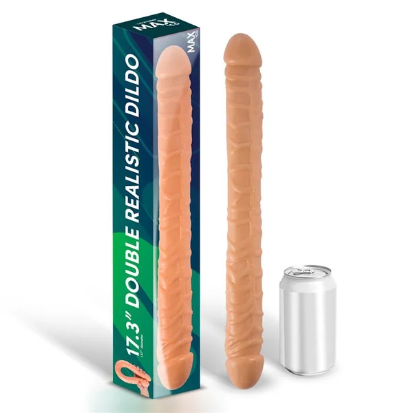 Trent Double Realistic Dildo Flesh 17,3 – 44 cm