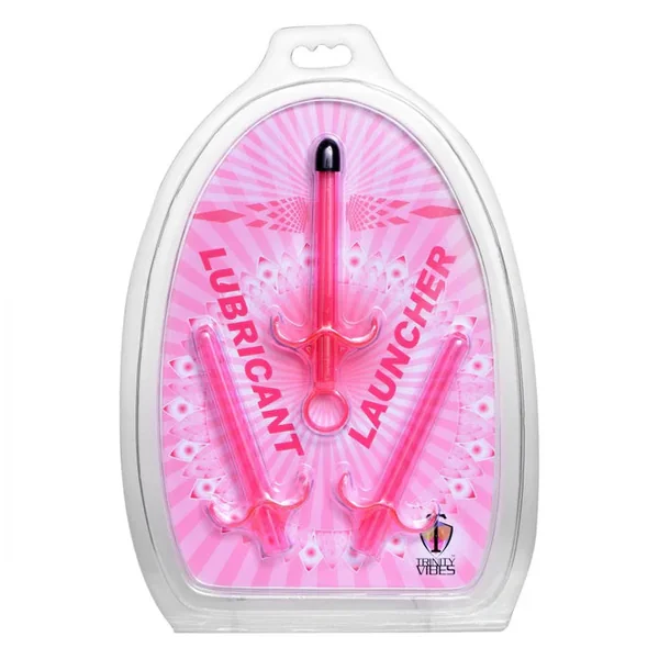 Trinity Vibes Lubricant Launcher 3 Pack - Pink