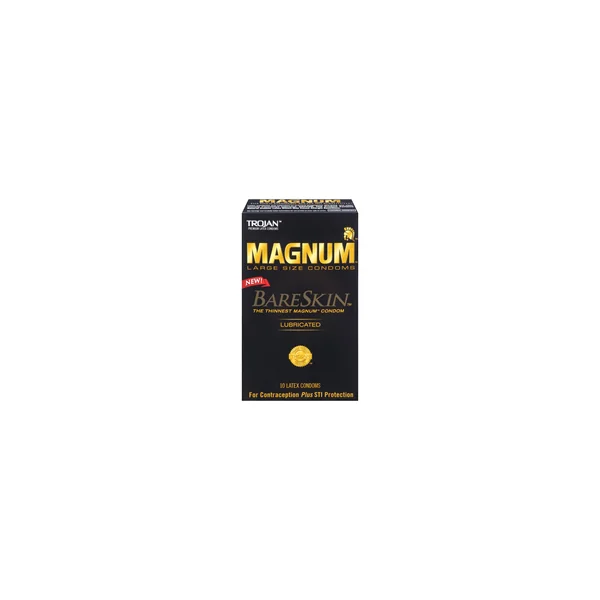 TROJAN MAGNUM BARESKIN 10 PACK