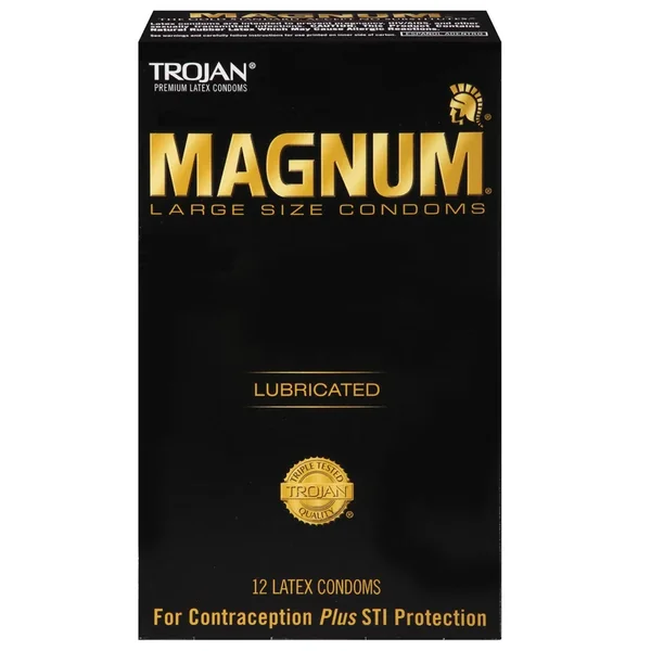 Trojan Magnum Condoms – Box of 12