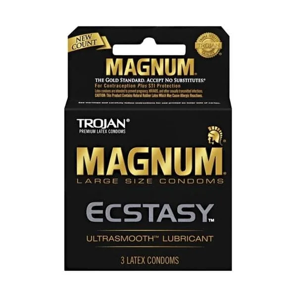 Trojan Magnum Ecstasy - 3 Pack