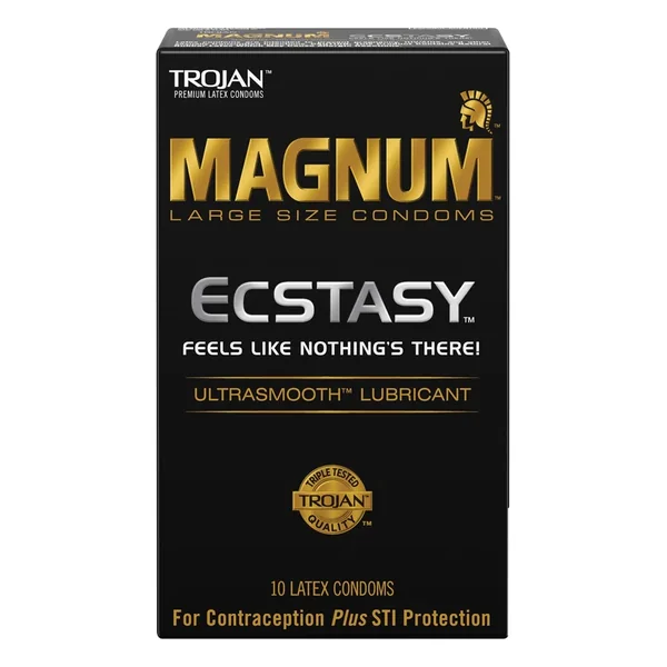 Trojan Magnum Ecstasy Condoms – Box of 10