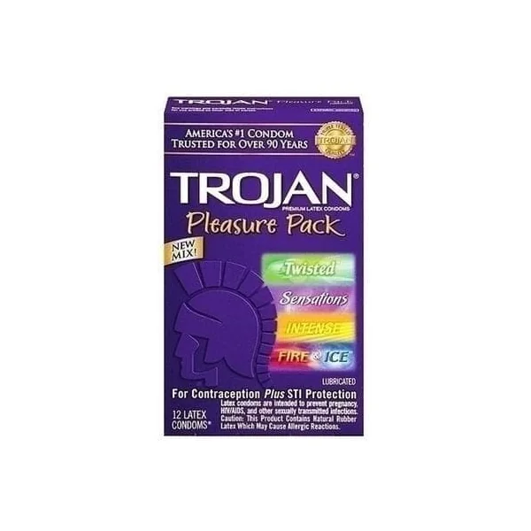 Trojan Pleasure Pack - 12 Pack