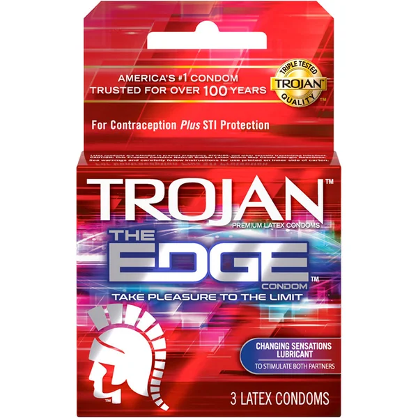 TROJAN THE EDGE 3 PACK