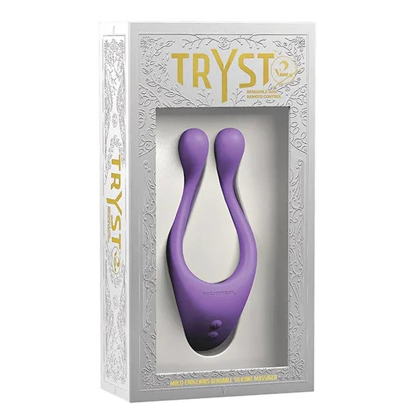 Tryst V2 Bendable Multi Zone Massager – Purple