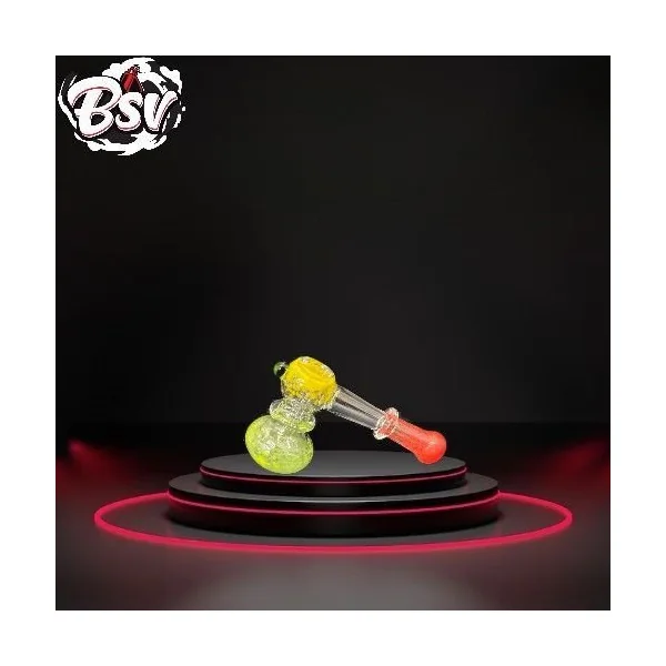 Typical Rasta Frit Mini Size Hammer Bubbler
