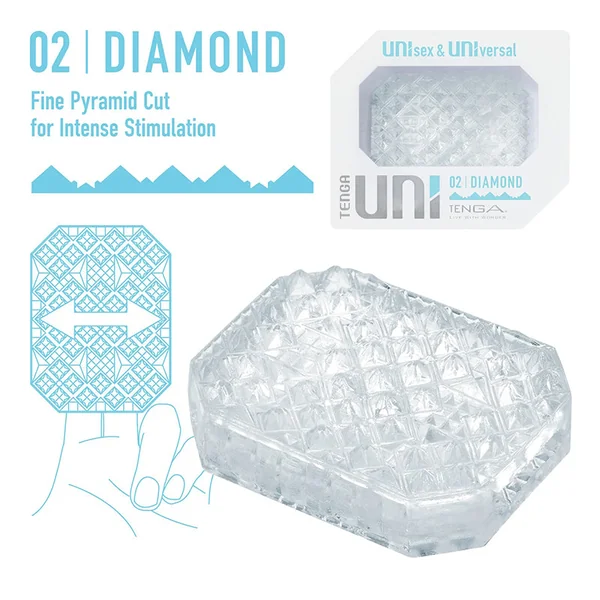 Uni Diamond Finger Massager by Tenga