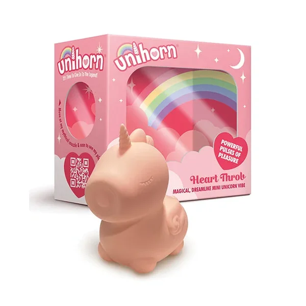 Unihorn Heart Throb Pulsing Vibrator