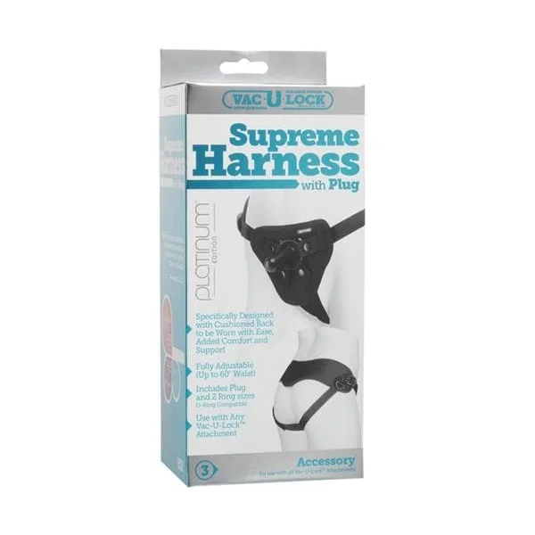Vac-U-Lock Platinum Edition Supreme Harness - Black