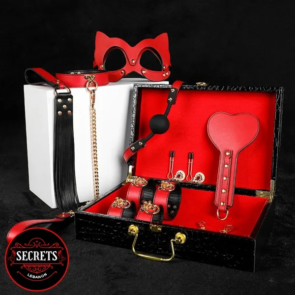 Vanilla Luxury 8 Piece BDSM Bondage Kit