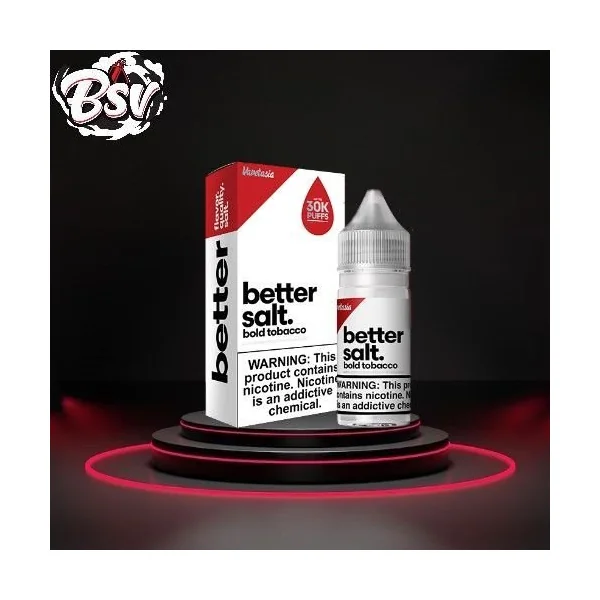 Vapetasia 30ml Better Salt Bold Tobacco 50mg