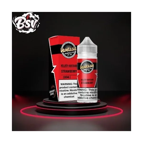 Vapetasia Killer Custard Strawberry 6MG