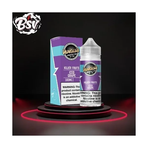 Vapetasia Killer Fruits Iced Grape 3MG