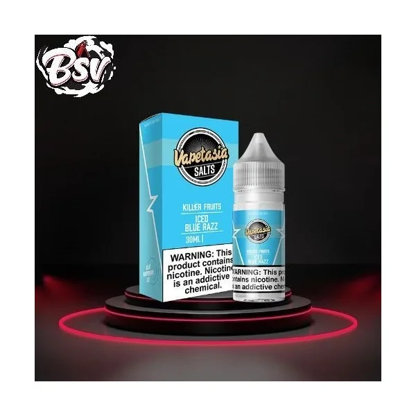 Vapetasia Nic Salt Iced Blue Raspberry 48MG