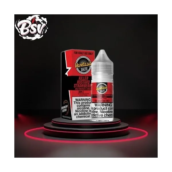 Vapetasia Nic Salt Killer Custard Strawberry 24MG