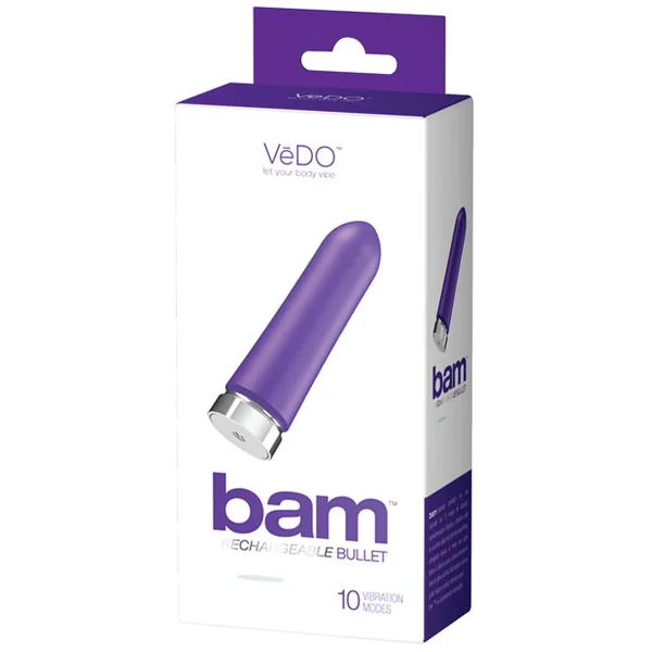Vedo Bam Rechargeable Bullet - Into You Indigo
