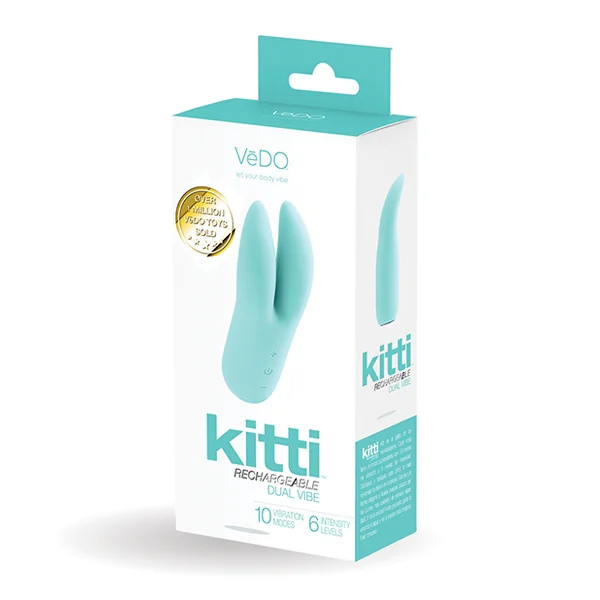 VEDO KITTI RECHARGEABLE VIBE TURQUOISE