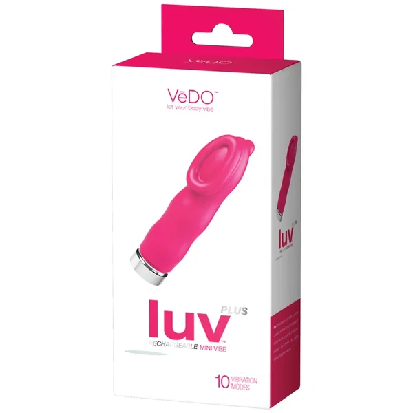 VeDO Luv Plus Rechargeable Vibe – Foxy Pink