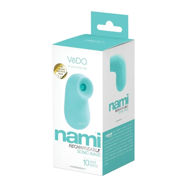 VeDo Nami Rechargeable Sonic Wave – Tease Me Turquoise
