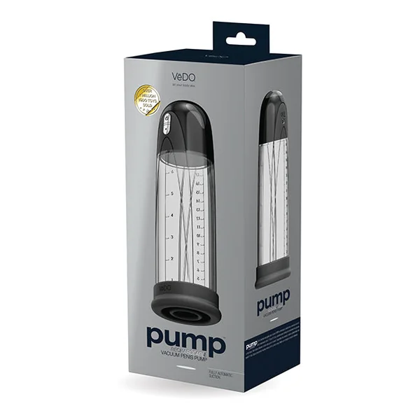 Vedo Pump Rechargeable Vacuum Pump - Just Black