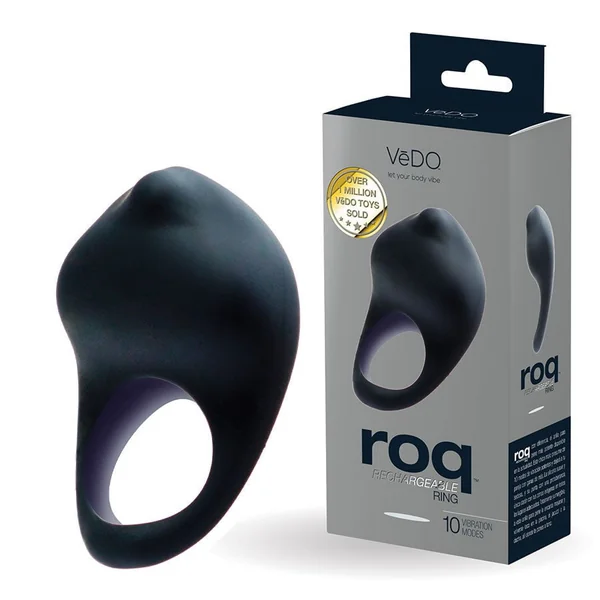 Vedo Roq Silicone Rechargeable Vibrating C-Ring