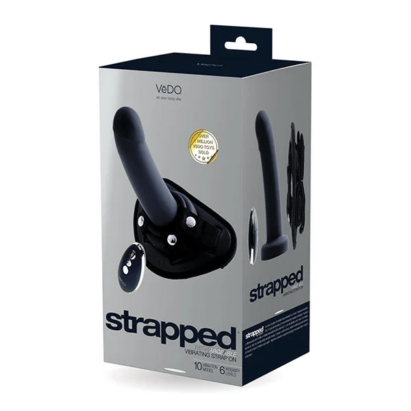 Vedo Strapped Rechargeable Vibrating Strap On