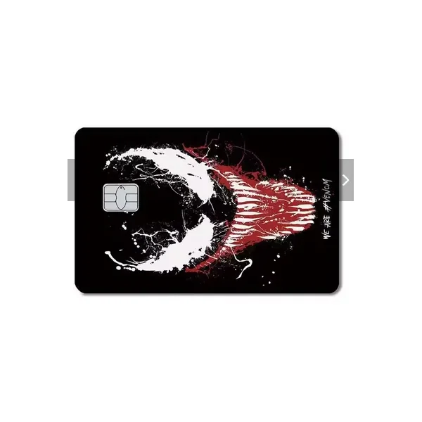 Venom 2 Credit Debit Card Sticker Cover