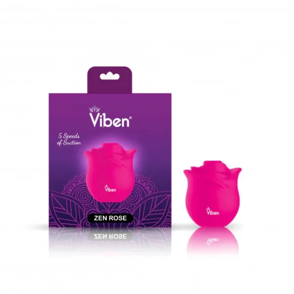 Viben Zen Rose “Hot Pink” Handheld Rose